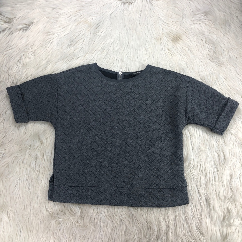 Banana Republic Quilted Boxy Top‎